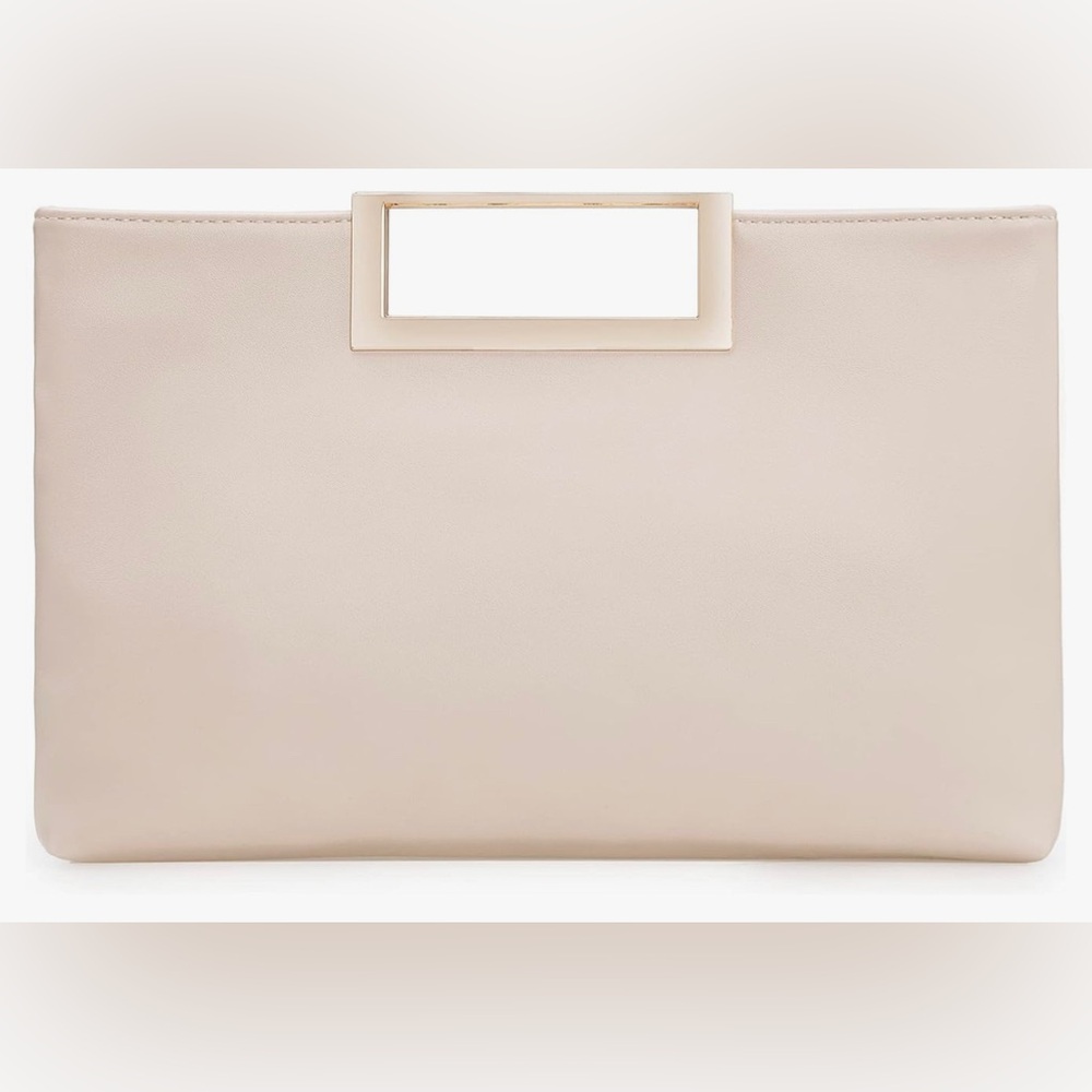 NWT Fashion PU Leather Handbag Stylish Women Convertible Clutch Purse
